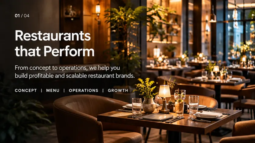 Restaurants that Perform — from concept to operations